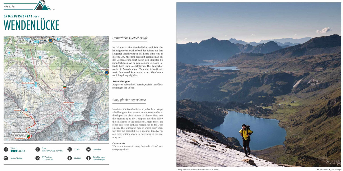 Guía de Hike & Fly de Suiza Central